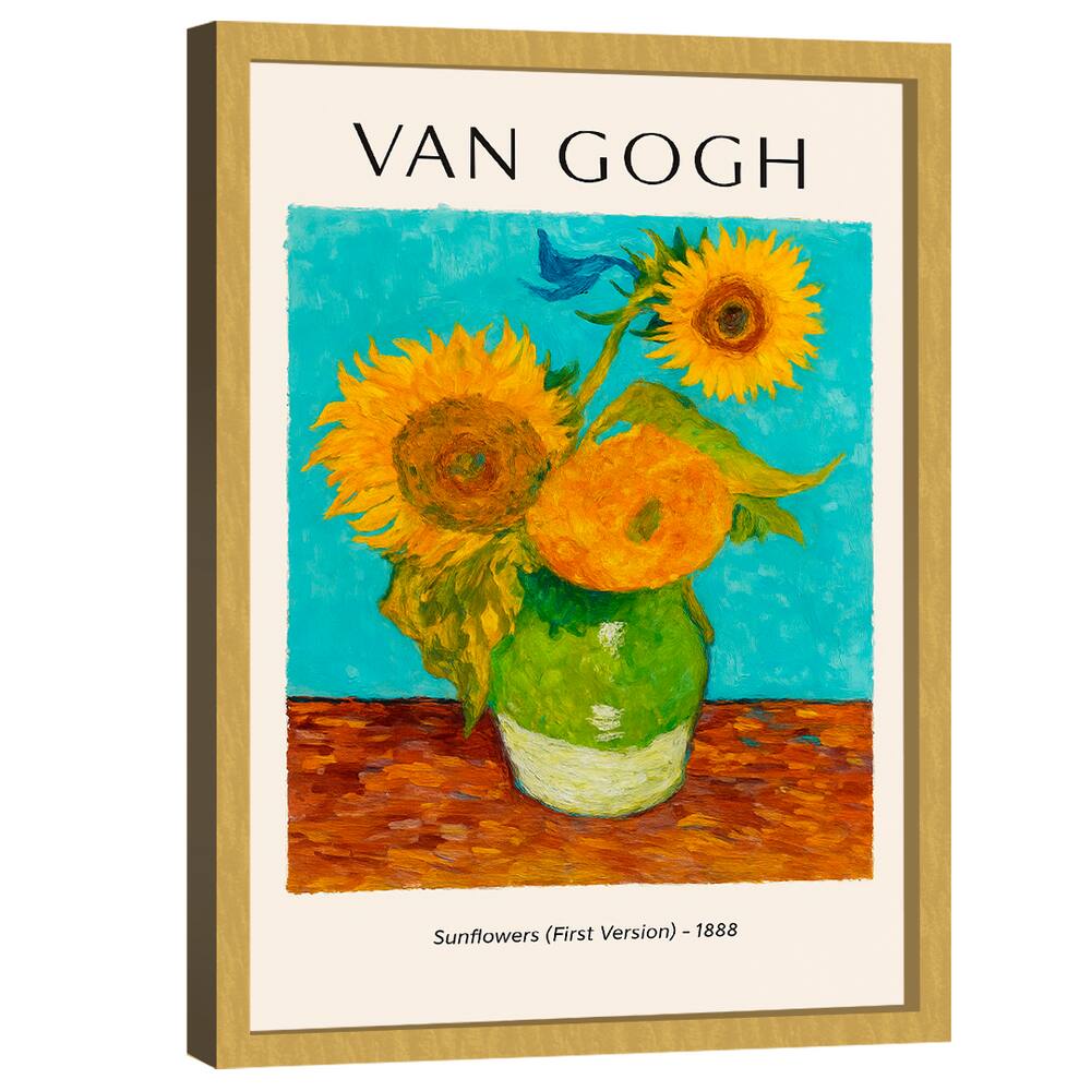 Quadro Decorativo Van Gogh Sunflowers