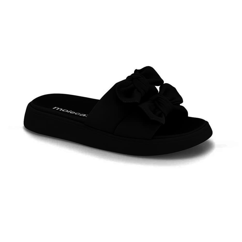 Chinelo Moleca Slide Feminino Laço