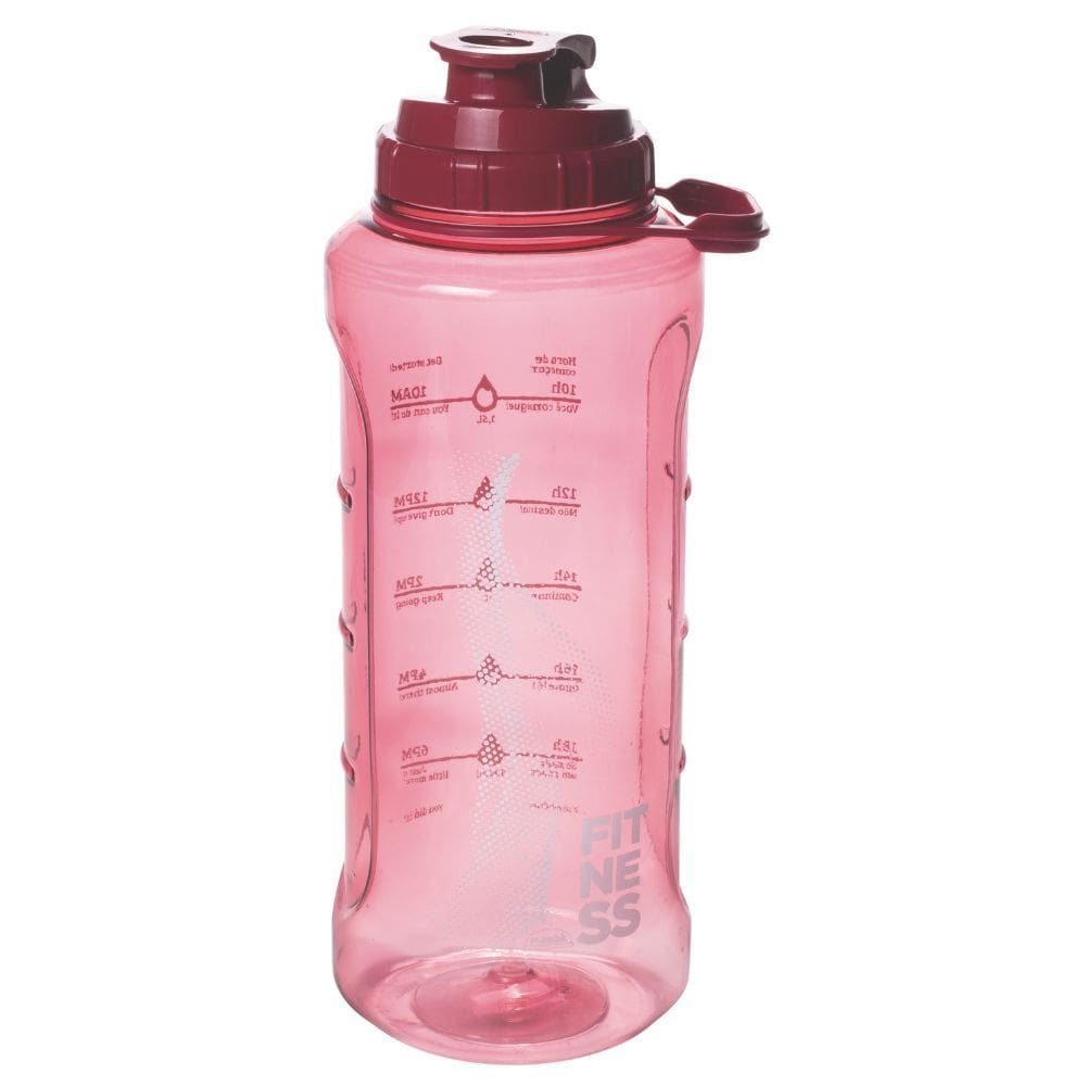 Garrafa Fitness 2 litros rosa Plasutil ref. 17268