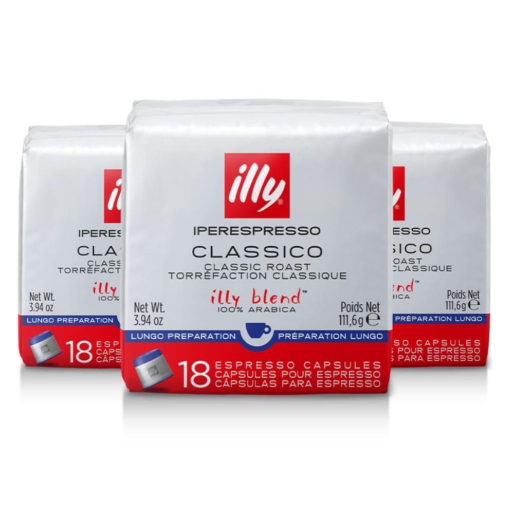 54 Cápsulas Café Illy Blend Illy Iperespresso, Lungo