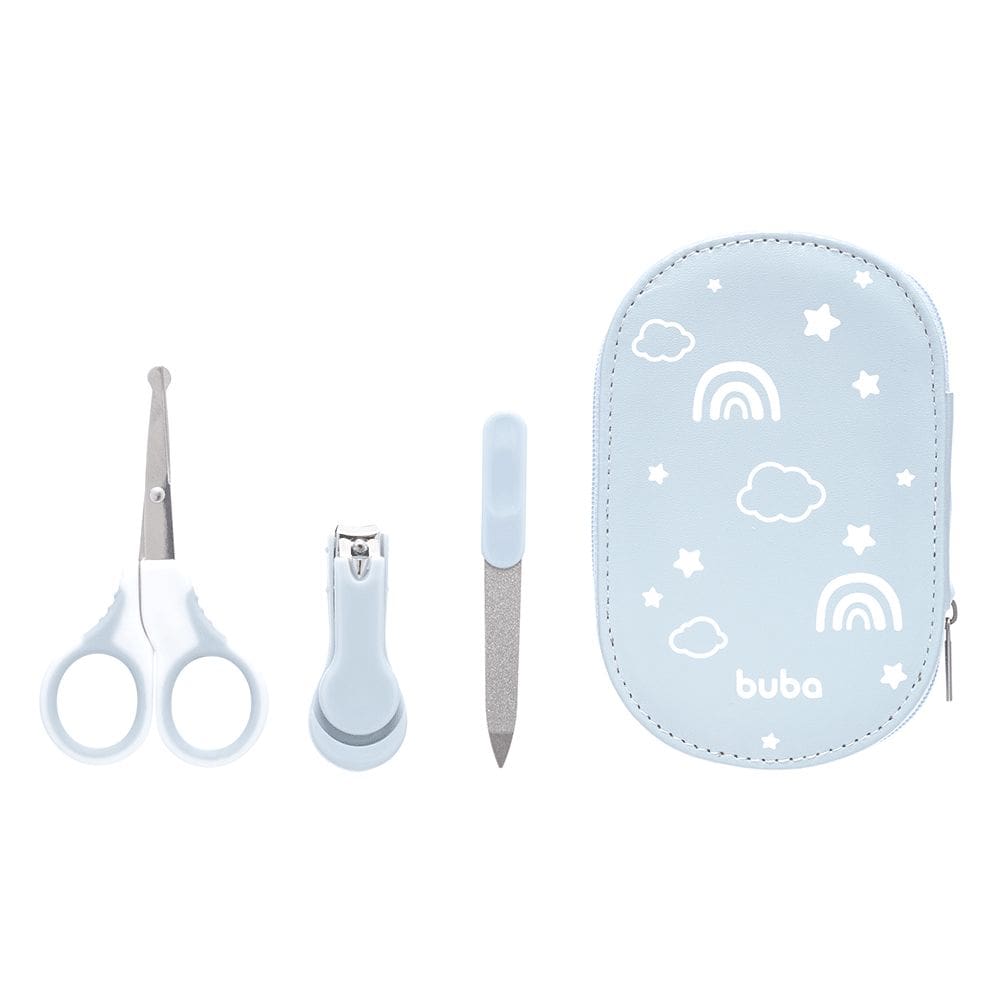 Kit Manicure BUBA com Estojo Azul