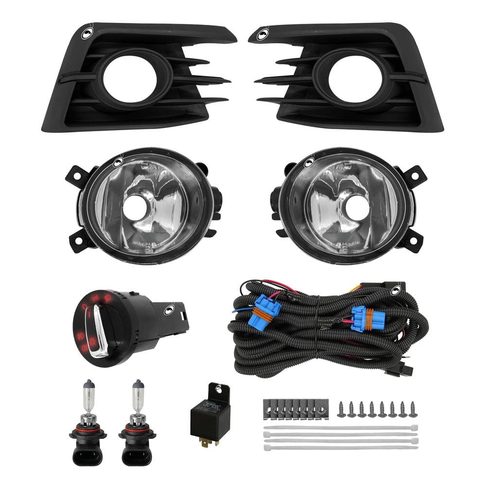 Kit Farol de Milha Neblina Vw Gol Voyage G7 2017 2018