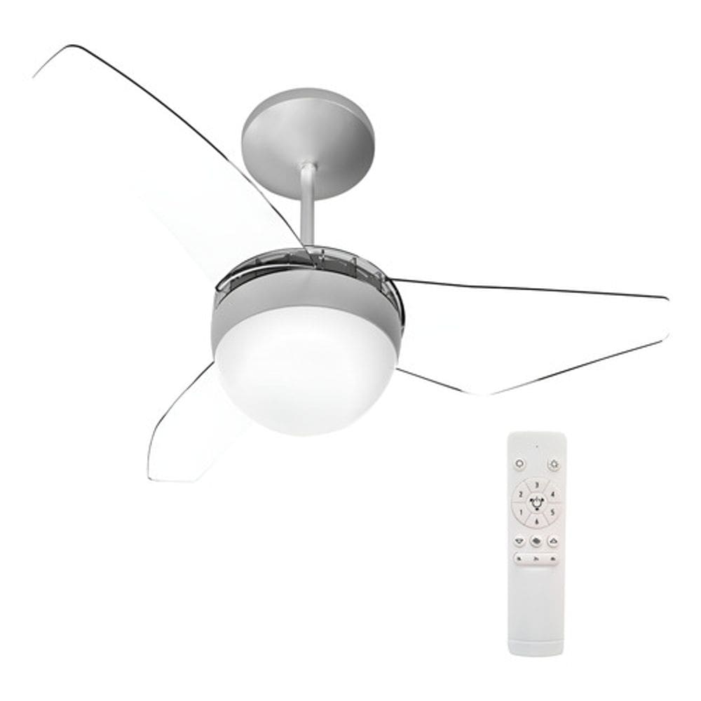 Ventilador Cristal 36w Bivolt Inspire Nano Eco 3 Pas