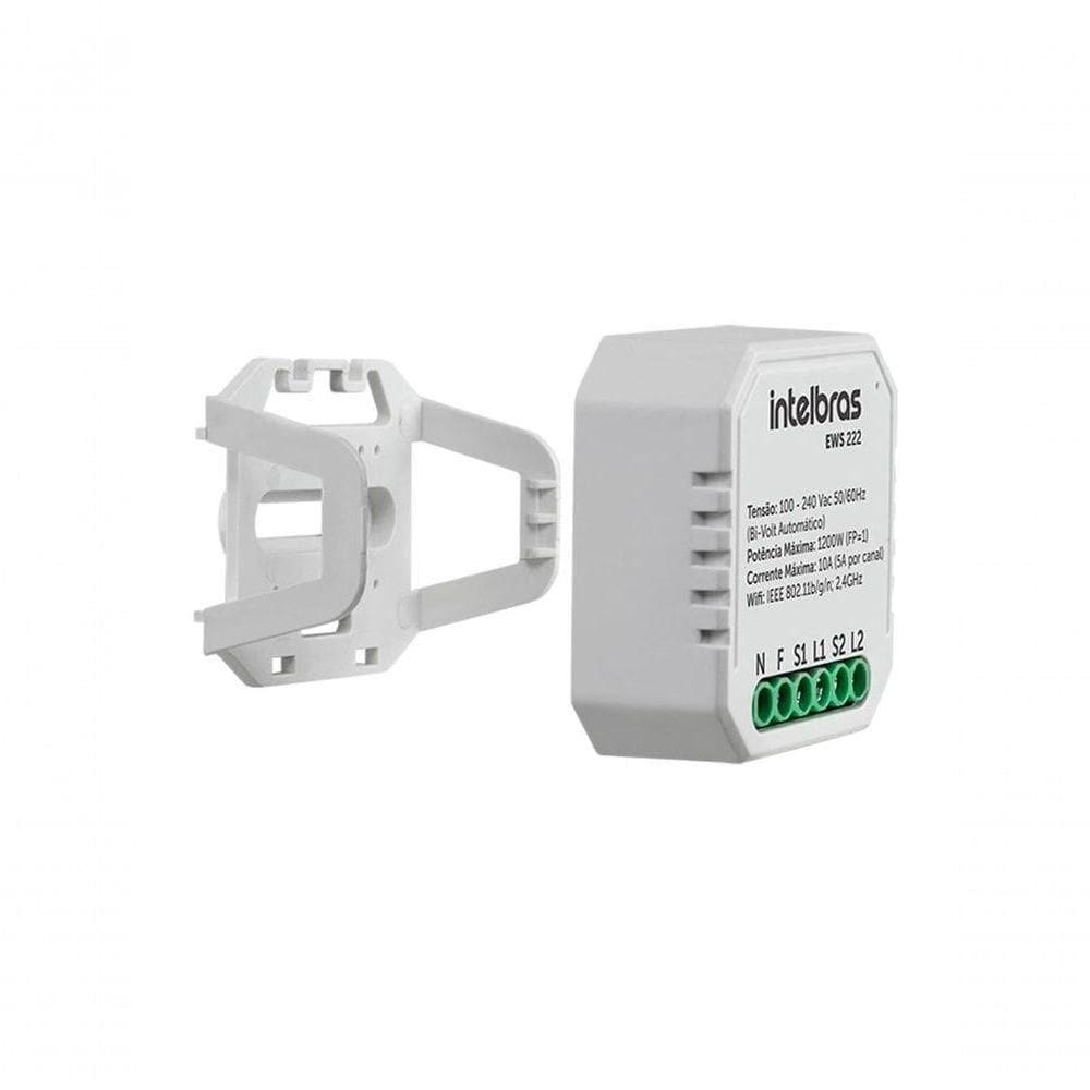 Interruptor Control Wi-fi Intelbras 2-2 Ews222 4850006
