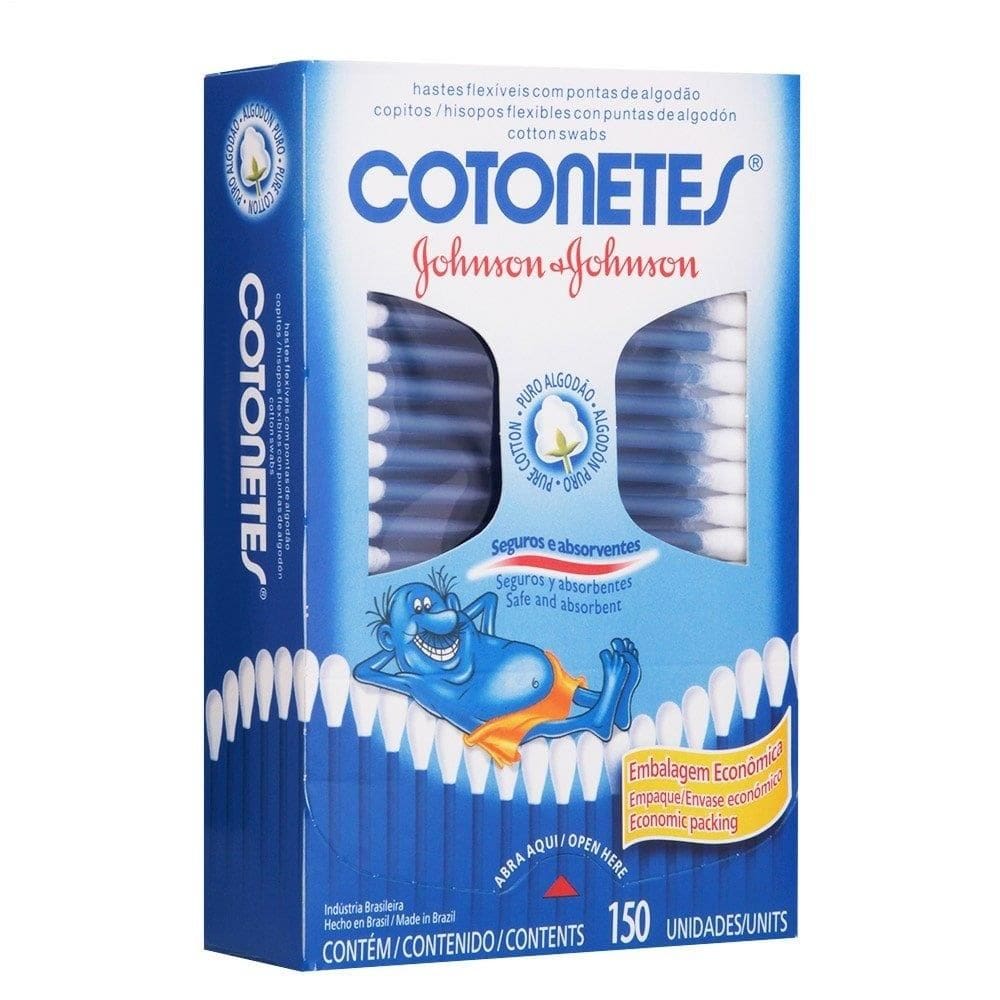 Cotonetes Johnson Embalagem com 150 Unidades