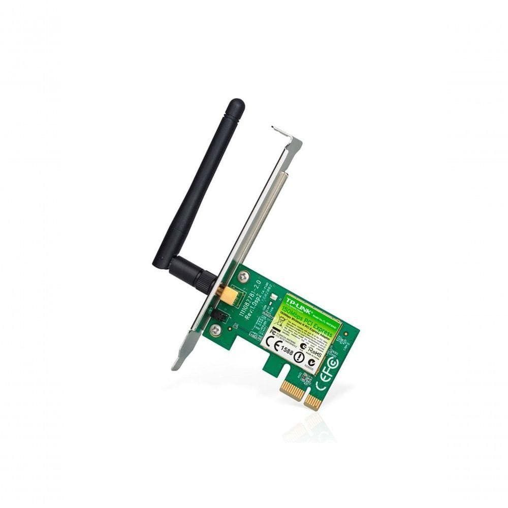 Placa De Rede Wireless Pci-express 150mbps C- Low Profile Tl-wn781nd