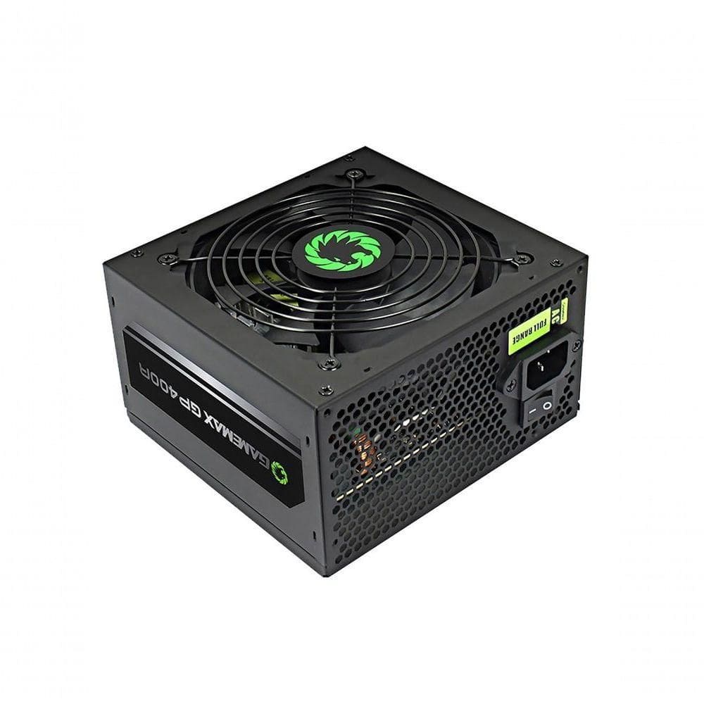 Fonte Atx Gamemax Gp400a 400w Real 80plus-pfc-bivolt Auto