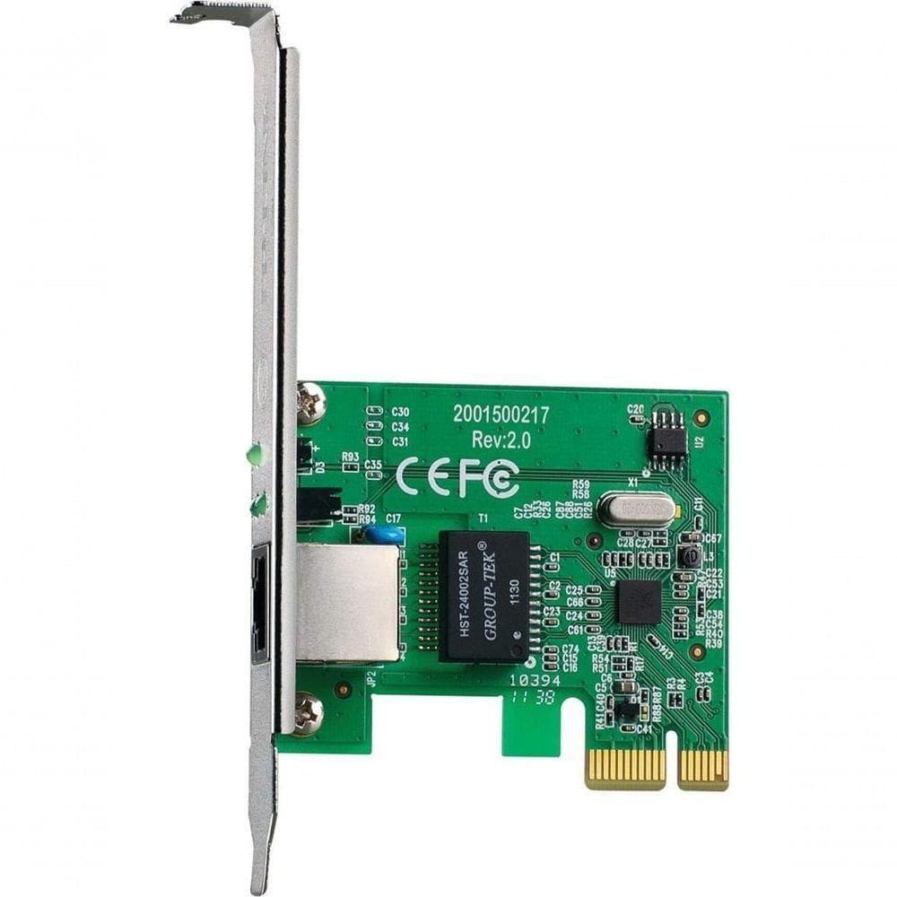 Placa De Rede 10-100-1000 Pci-e 1lan Tg-3468