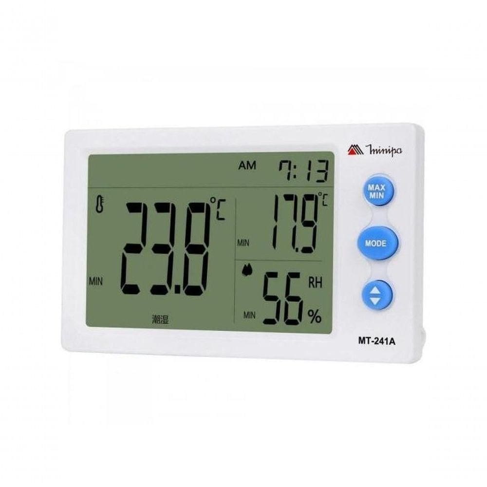 Relogio Termo Higrometro Mt241a Minipa