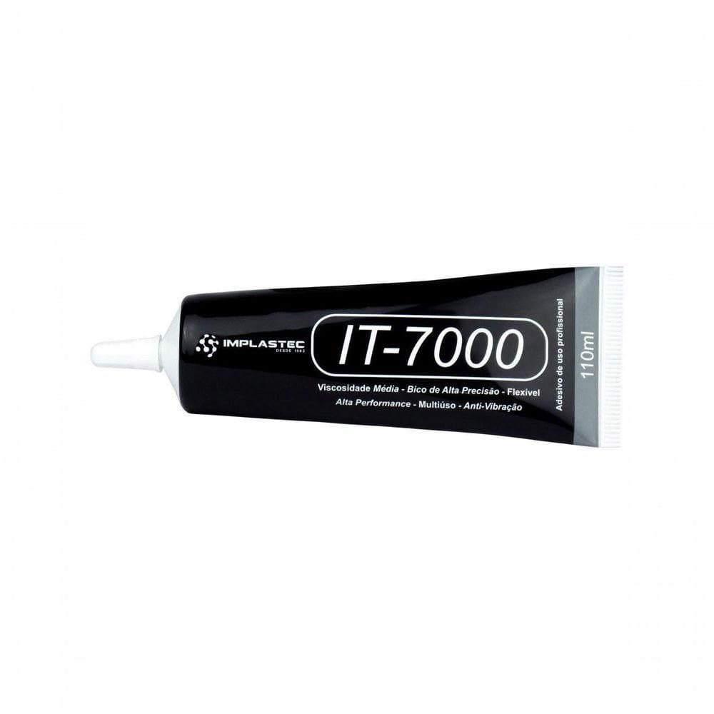 Cola Para Tela Celular It7000 Preta 110ml