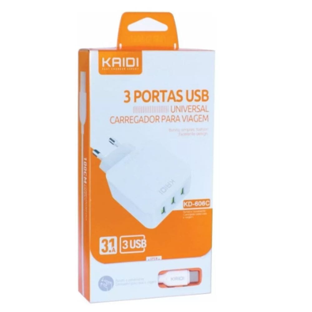 Fone De Ouvido Sem Fio - Kaidi - Kd771 ( True Wireless) Branco