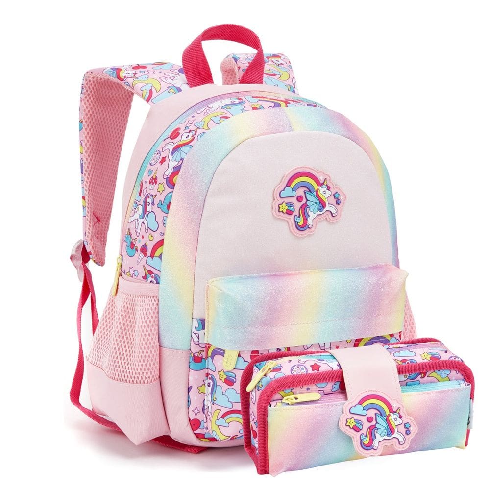 Mochila Costas Infantil Casual Com Estojo Escolar Passeio