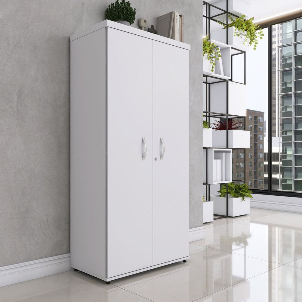 Armario Alto 02 Portas Pivotante 79,2cm X 161,1cm Branco