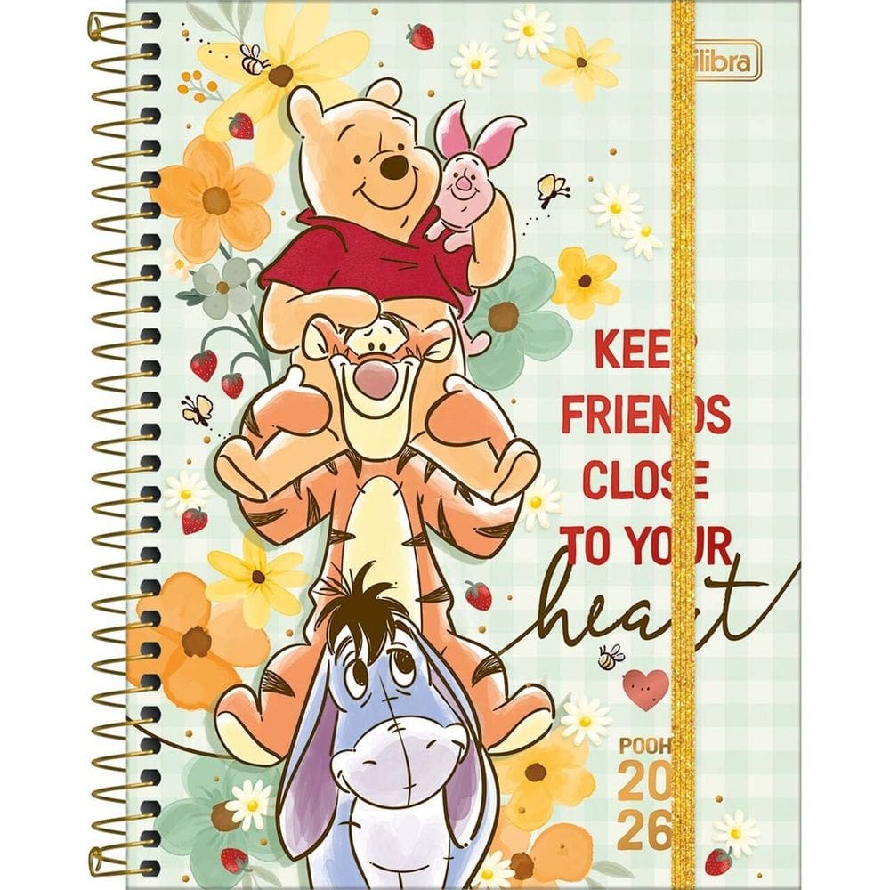 Agenda Planner Pooh 2025 Tilibra
