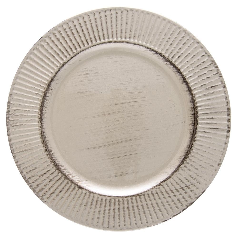 Sousplat Galles Radial Champagne Antique 33 cm Copa