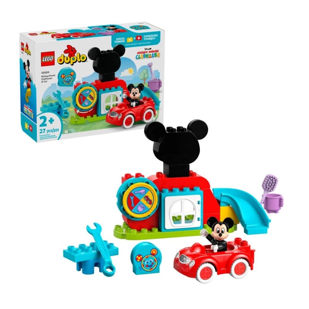 Lego Duplo Casa e Carro do Mickey Mouse - 10454