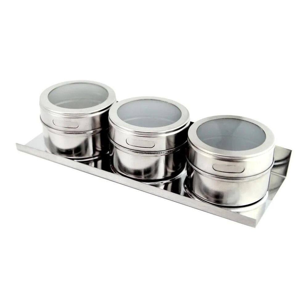 Porta Condimento Magnético 4 Peças