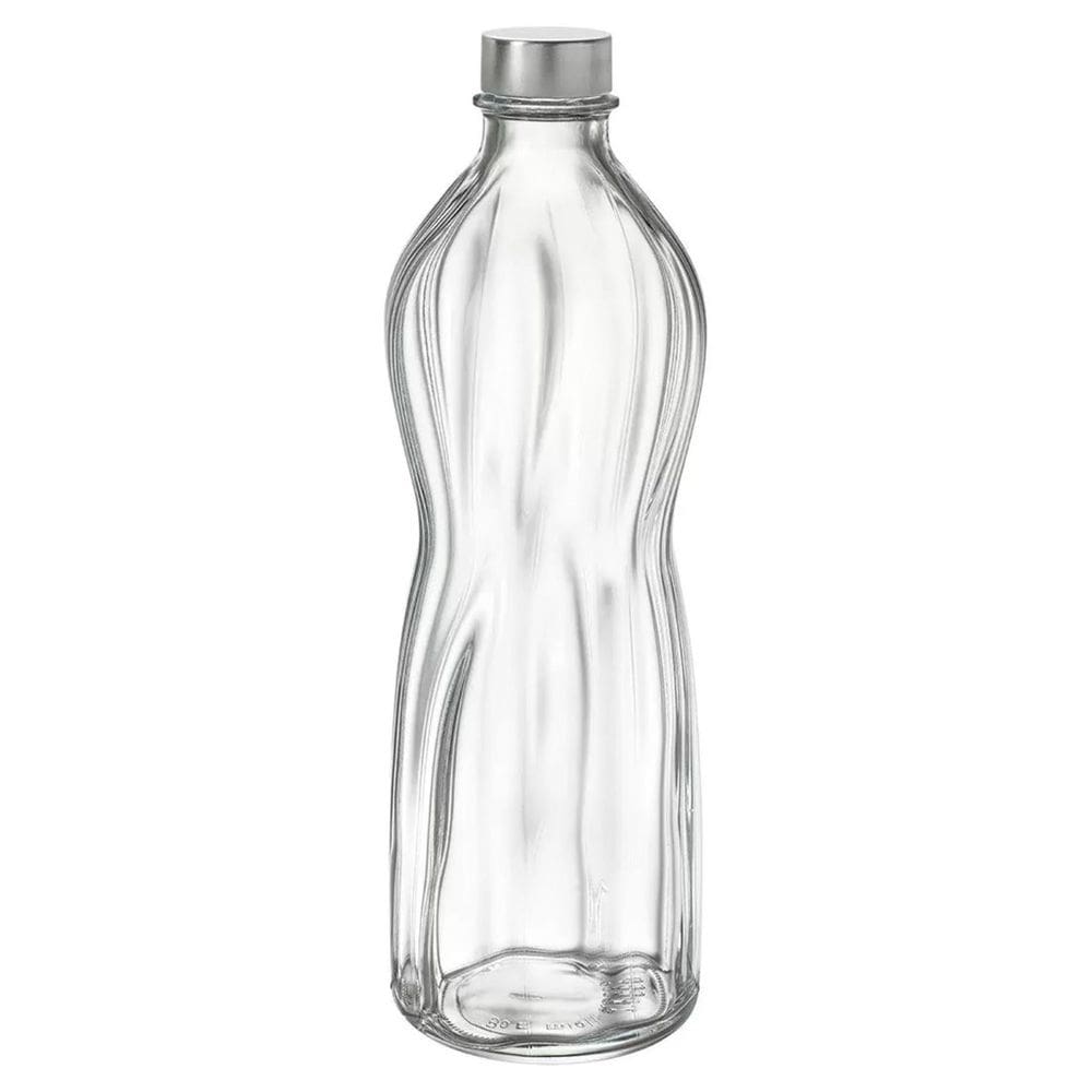 Garrafa de Vidro Aqua Bormioli 1 Litro