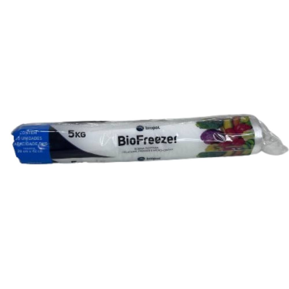 Bobina Plastico Biofreezer 5Kg 28X42 Com 50 Und