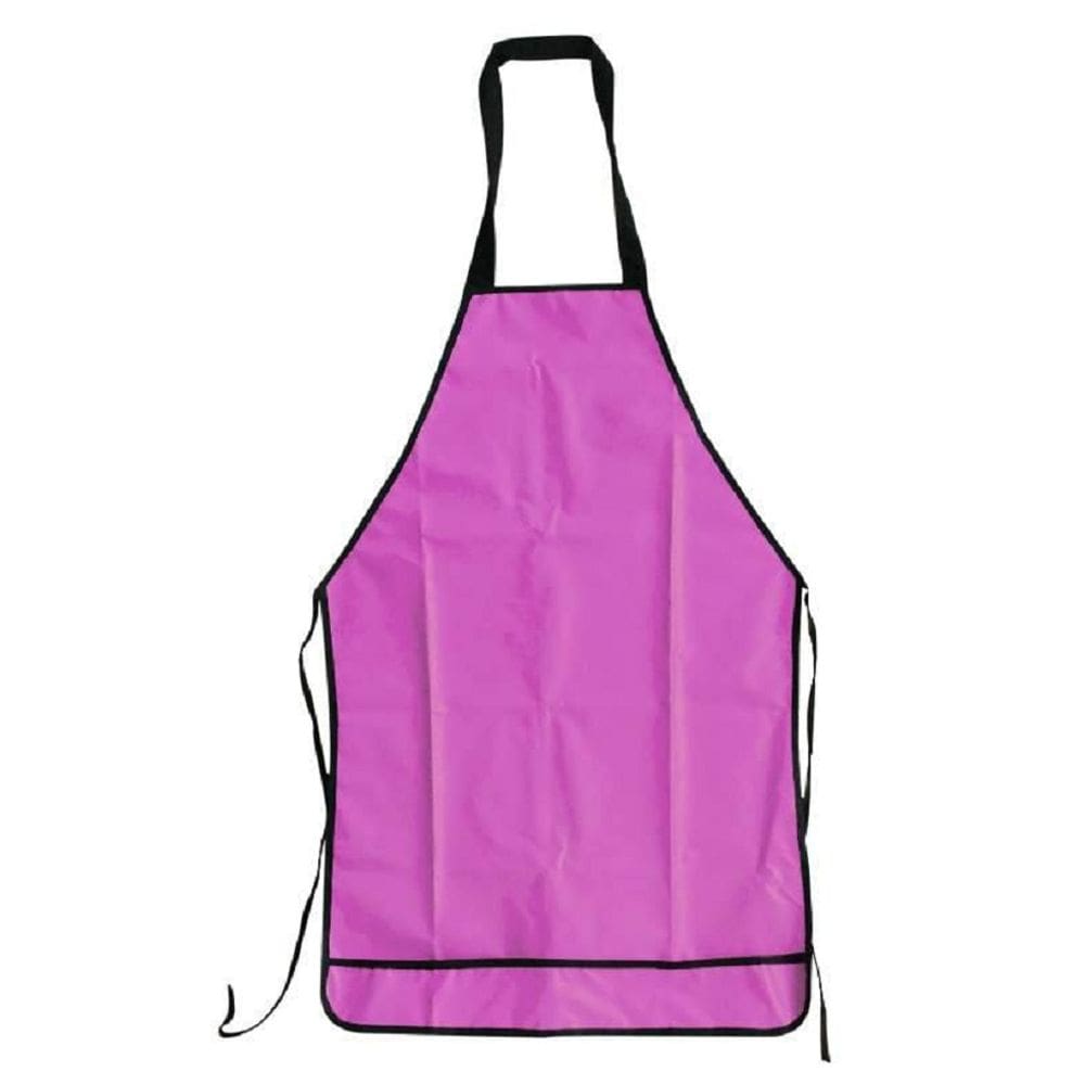 Avental impermeavel Rosa para tosador cabeleleiro