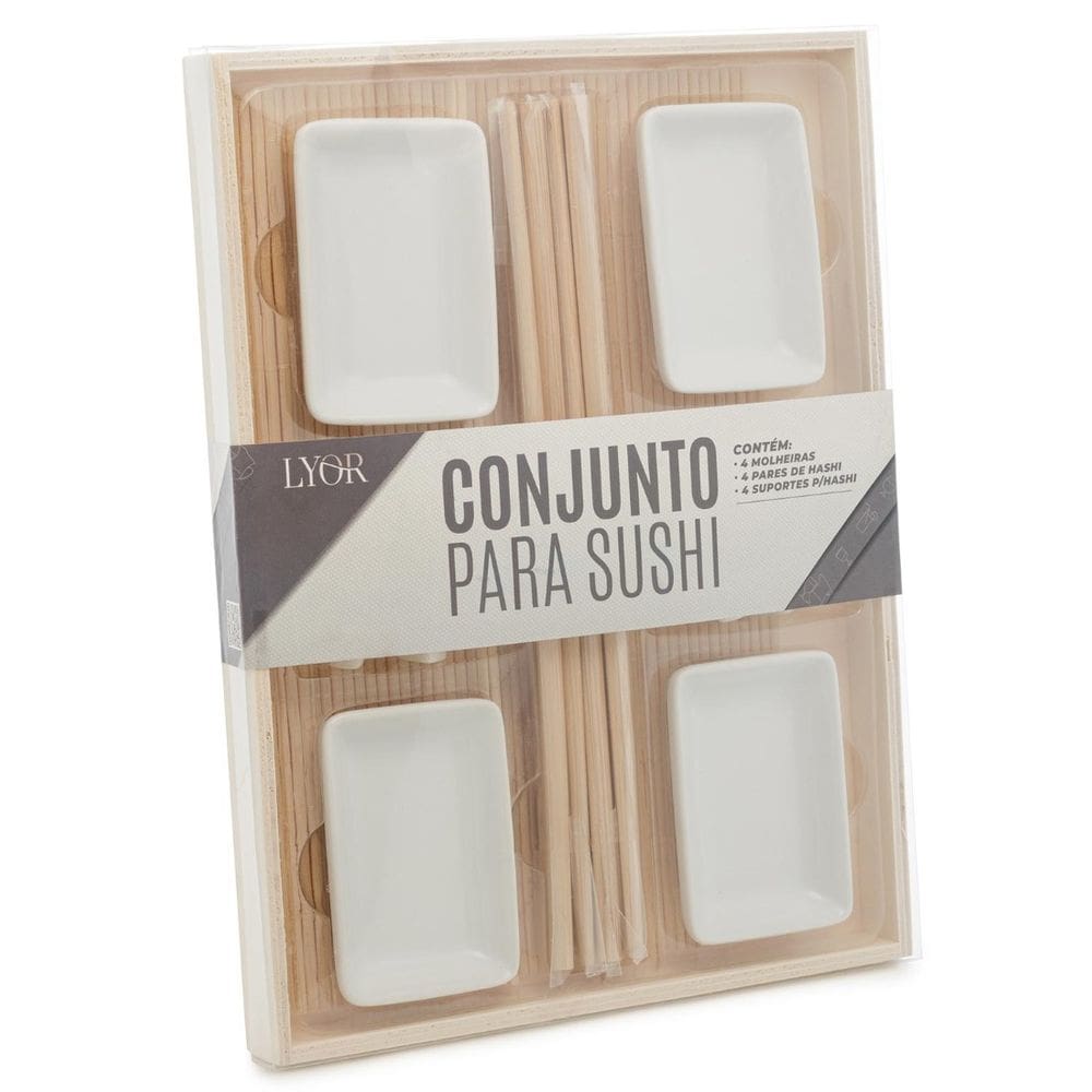 Kit para Sushi Lyor com 13 Peças