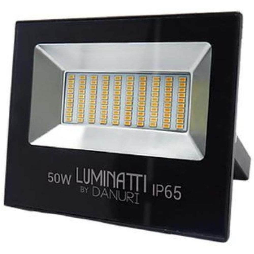 Refletor 50W Ip65 Bivolt 3000K - Luminatti