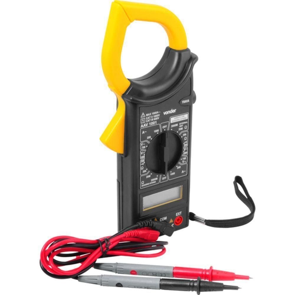 Alicate Amperimetro Digital Aav1001 Vonder