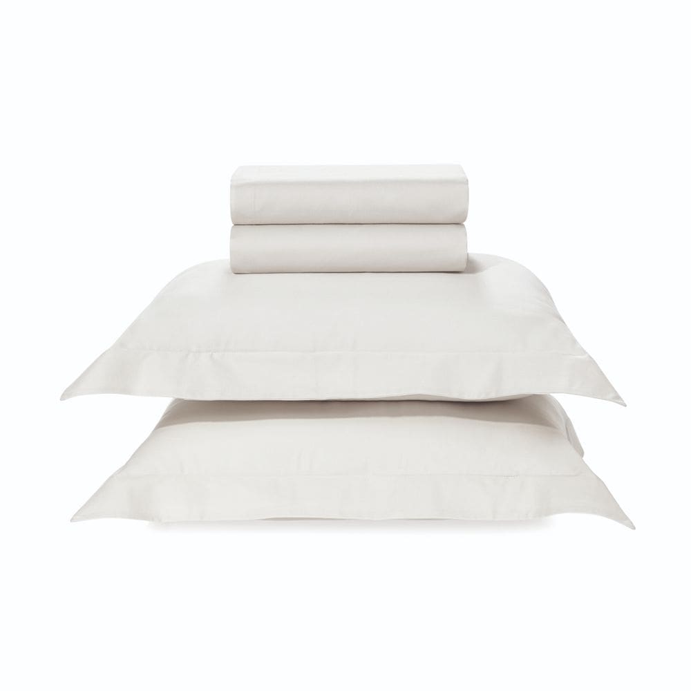 Jogo de Cama King Algodão Egípcio Cetim 300 Fios Toque Supremo 4 Peças Bossa Karsten