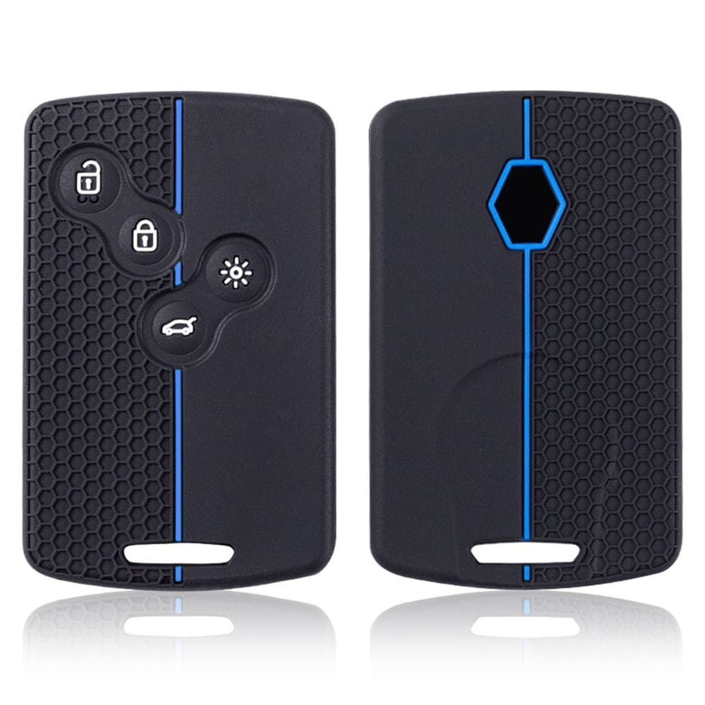Capa Silicone Protetora Para Chave Renault Duster, Captur, Renault Clio, Logan, Fluence, Zoe, Scenic (MOD 02)