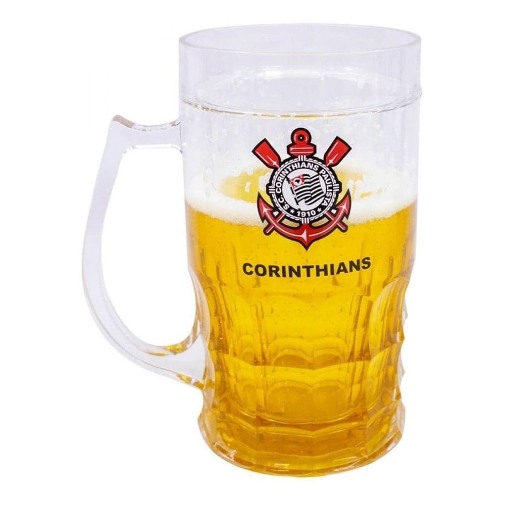 Caneca Cerveja 600Ml - Corinthians