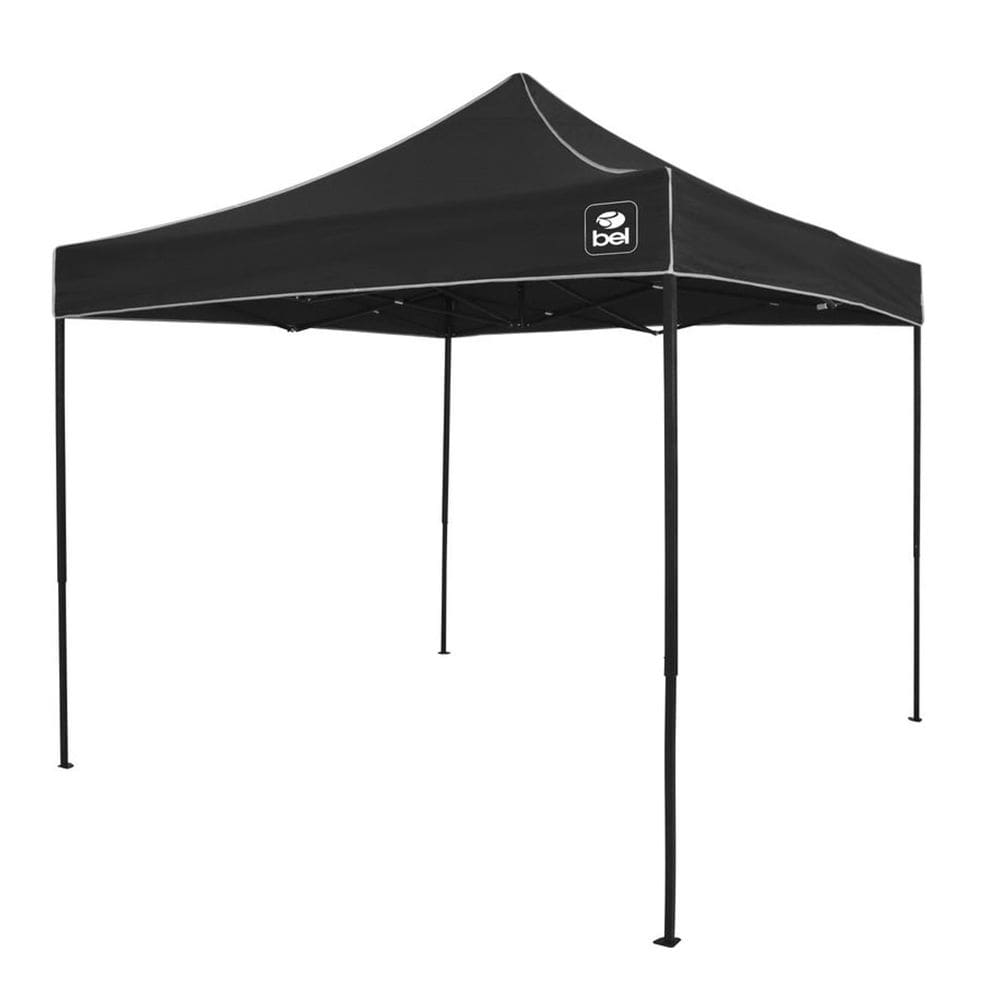Tenda Gazebo Pagoda Flex Oxford 3x3m Dobrável Preto - 334207 Belfix
