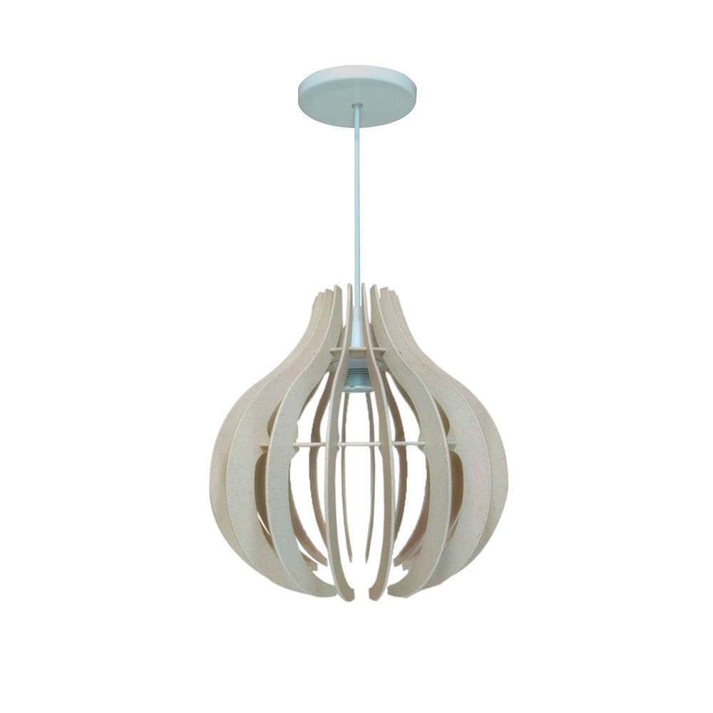 Luminária de Teto Pendente Ana Maria 30cm E27 Cor Mármore