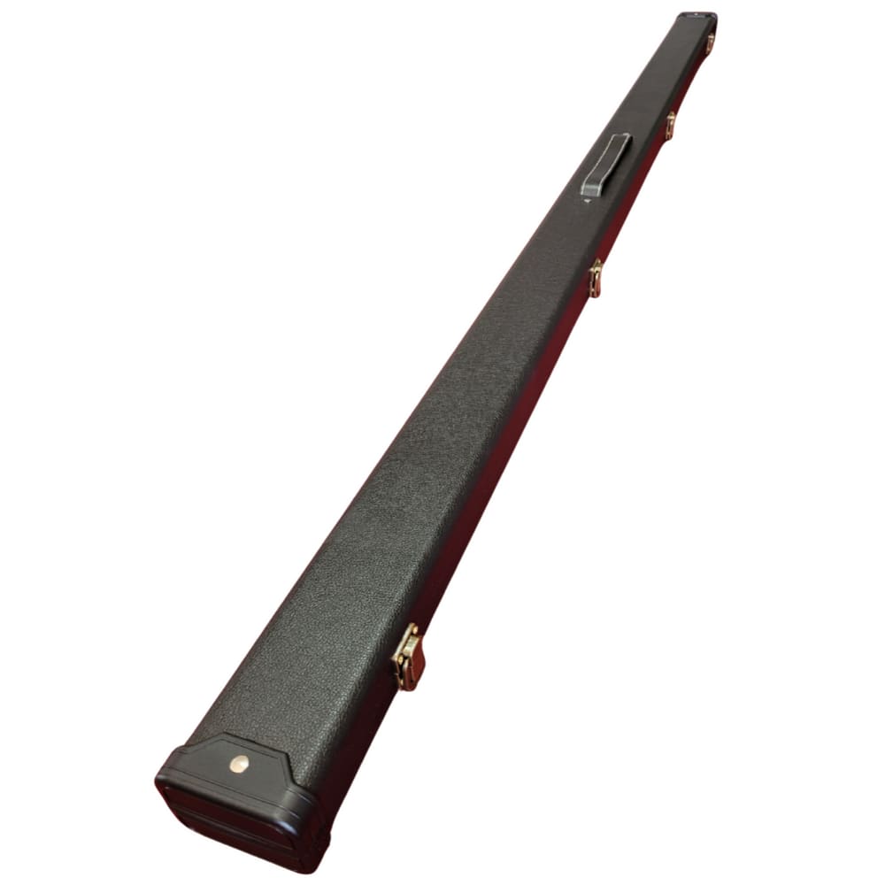 Case de Luxo Madeira para Tacos de Sinuca Inteiro Preto