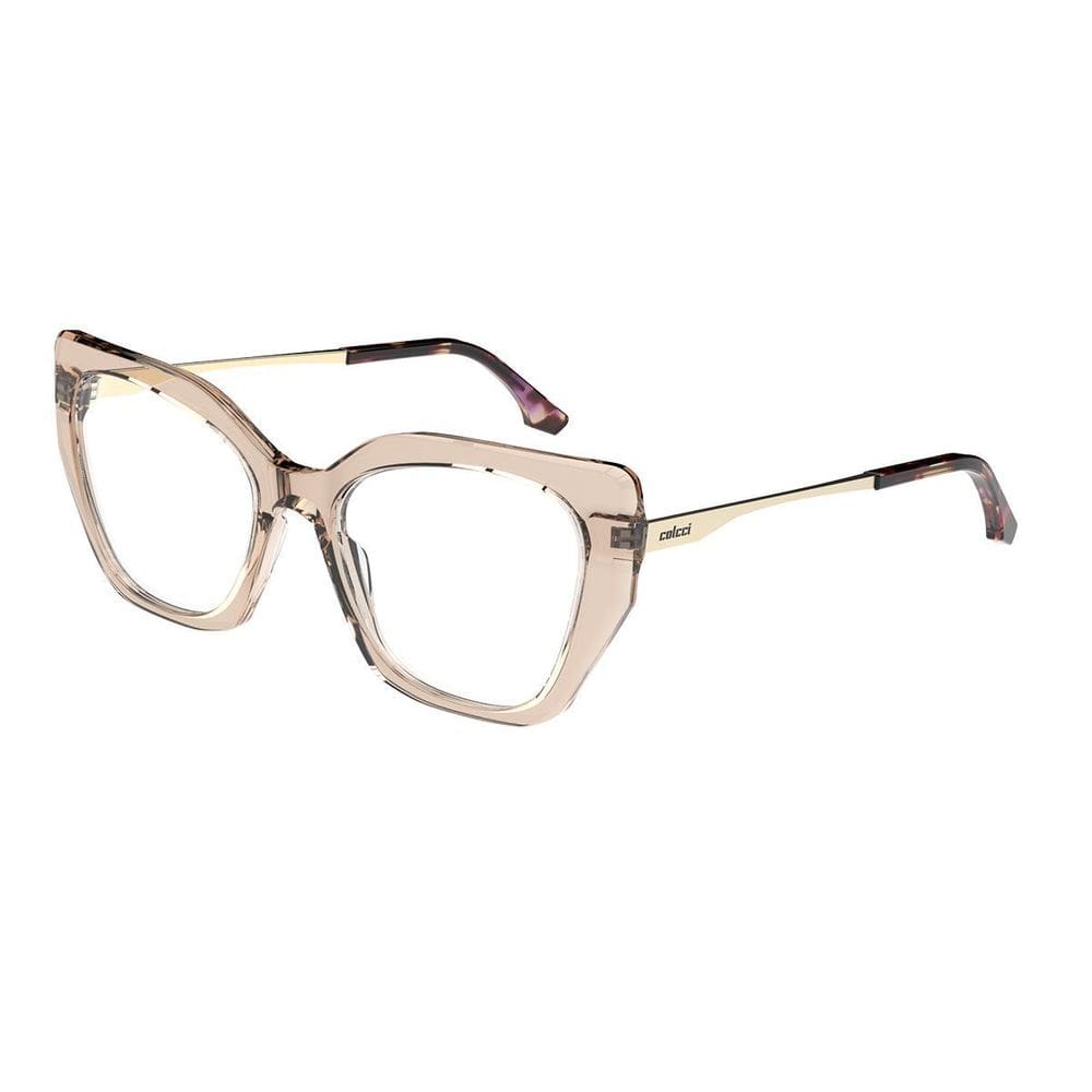Armação Colcci Jade C6207Ba855 Rosa Translúcido C6207 55