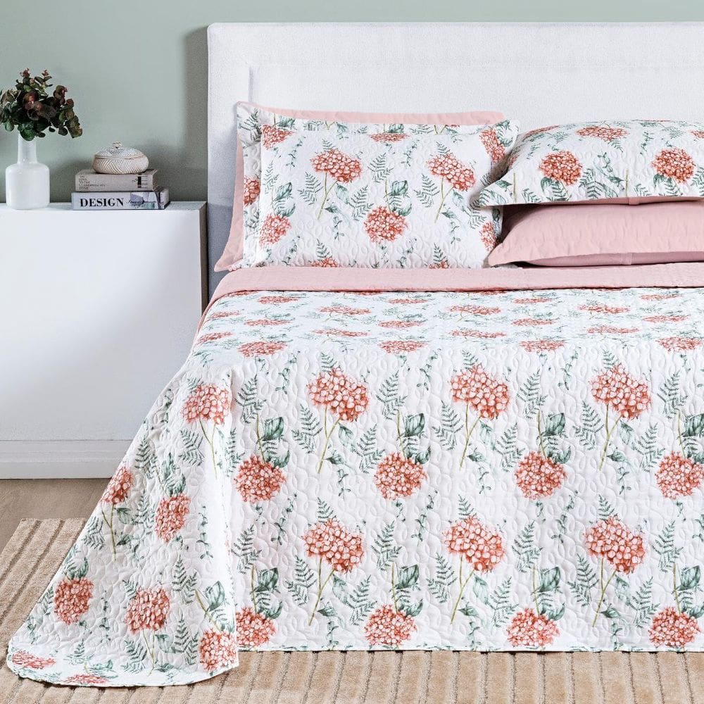 Cobre Leito Queen Size 100% Algodão Selin 200 Fios Super