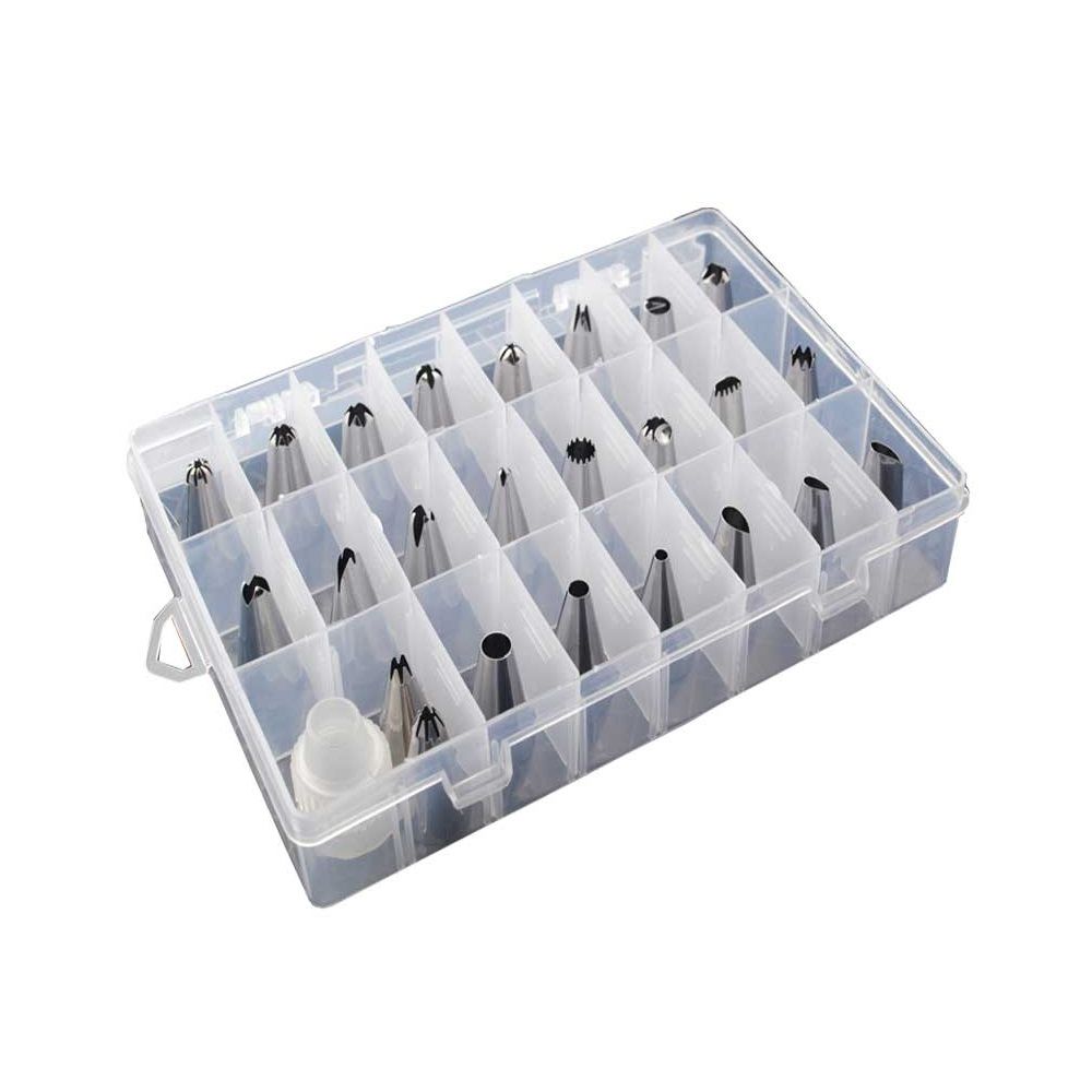 Conjunto de Bicos de Confeitar  26 Peças