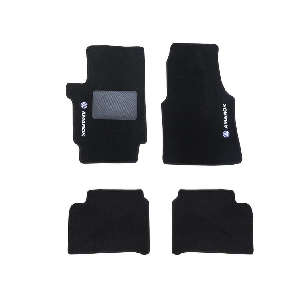 Kit Tapete Carpete Volkswagen Amarok 2011 Até 2019