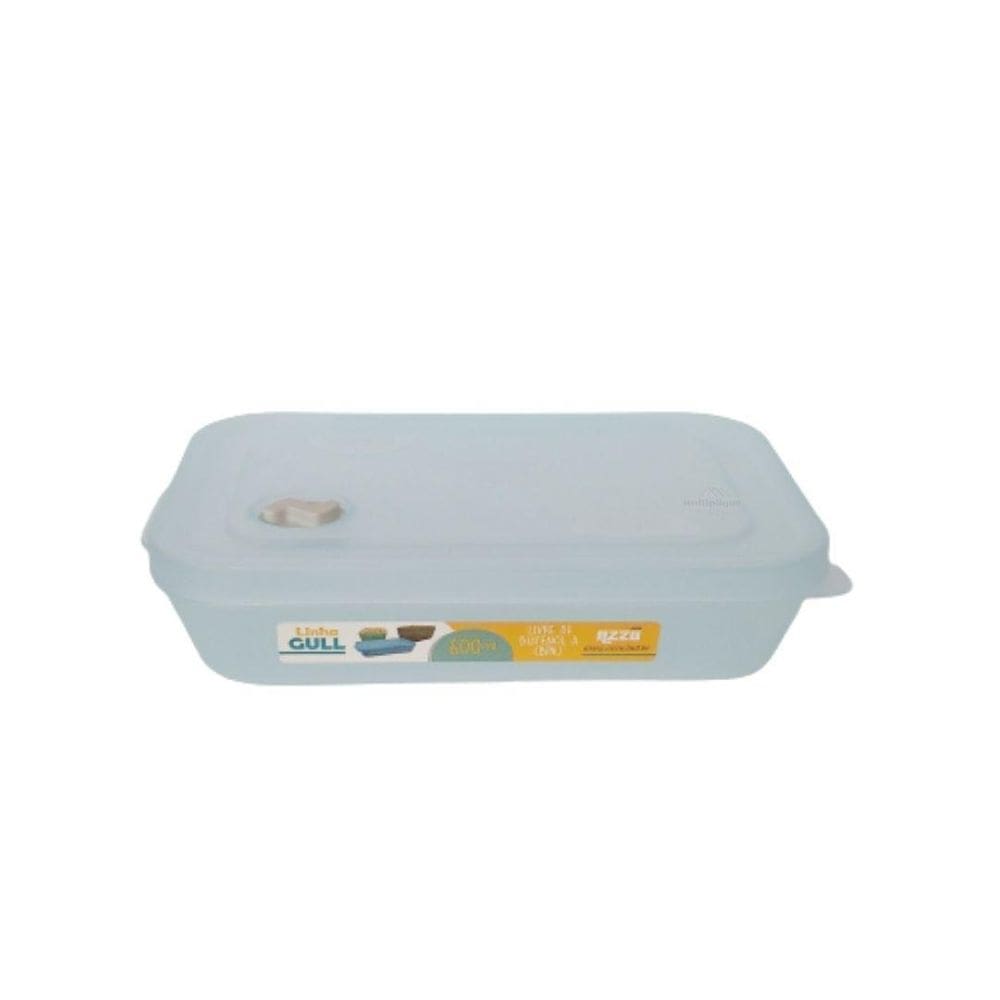 Pote Plastico Válvula Micro Ondas Translucido 600Ml