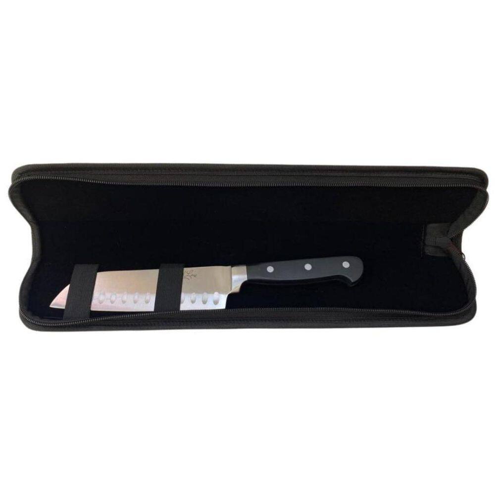 Faca Santoku 7  Estojo Case Courinho Presente