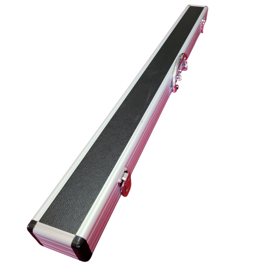 Case Maleta de Alumínio para Taco de Sinuca 1/2 Preto RDT