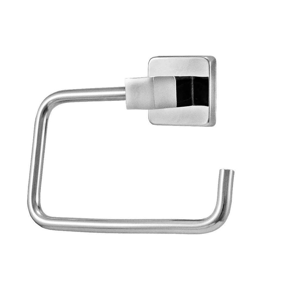 Paleira Banheiro Sem Tampa Super Luxo Latão Lucca - Cromado