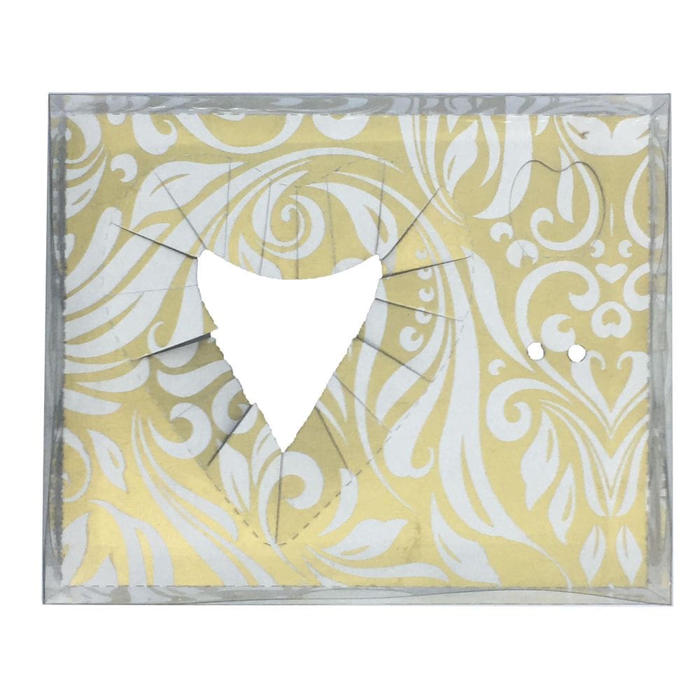 Caixa Coração De Colher 250G Dourado
