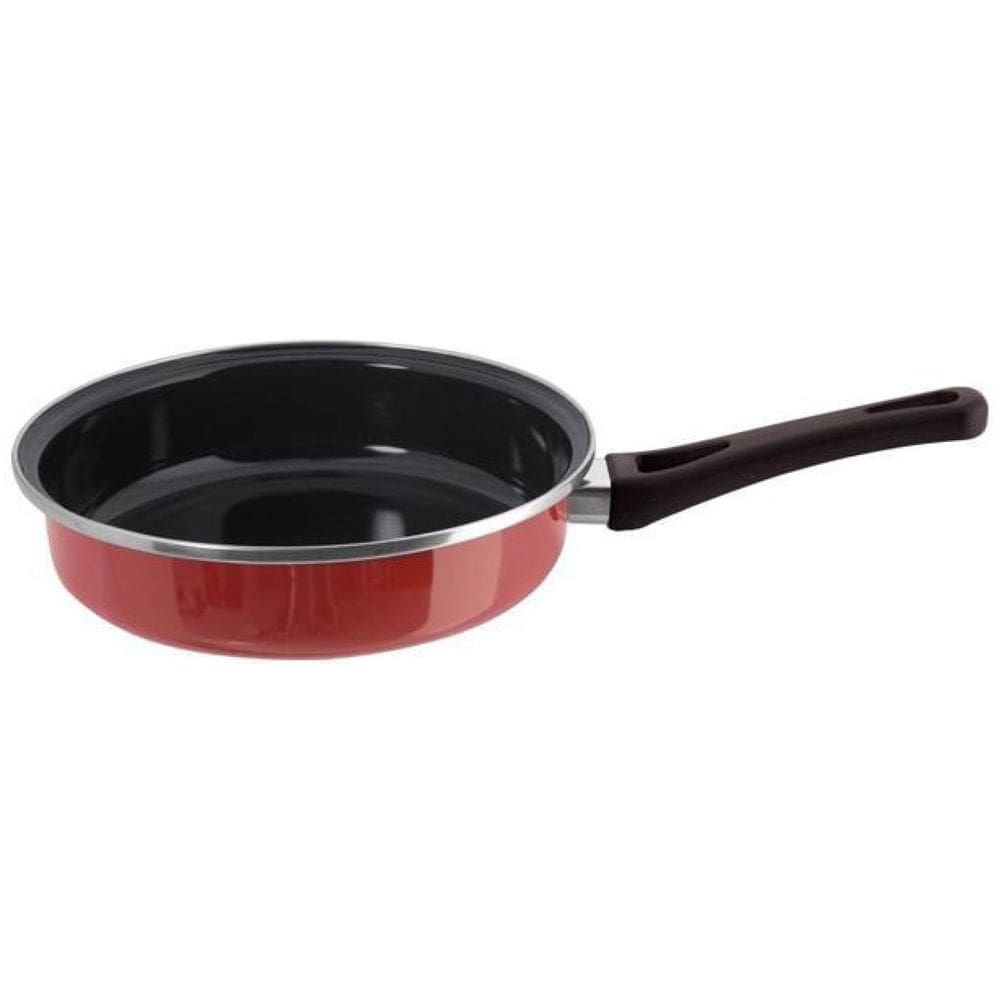 Frigideira Esmaltada Vermelha 22 Capacidade 1,5L Ewel