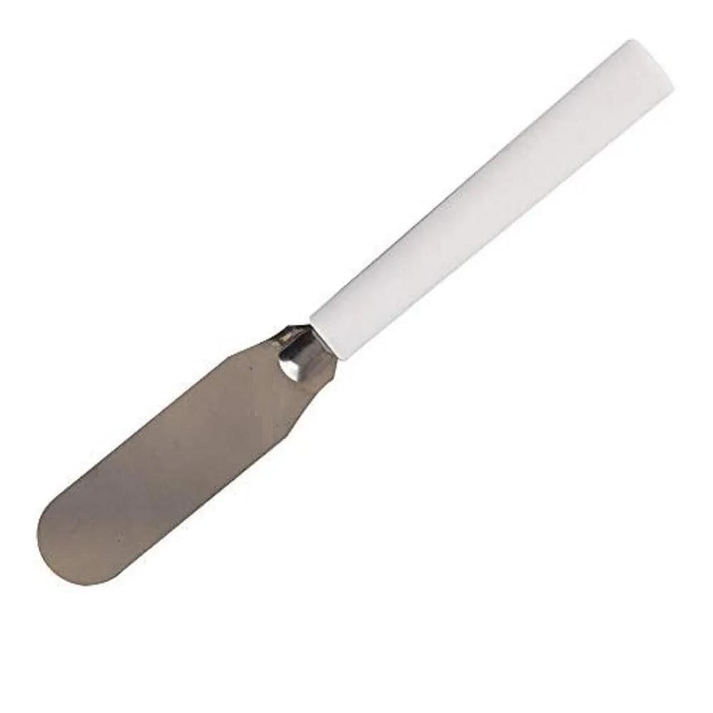 Espátula Aço Inox Cabo De Plástico Para Patê Aperitivo