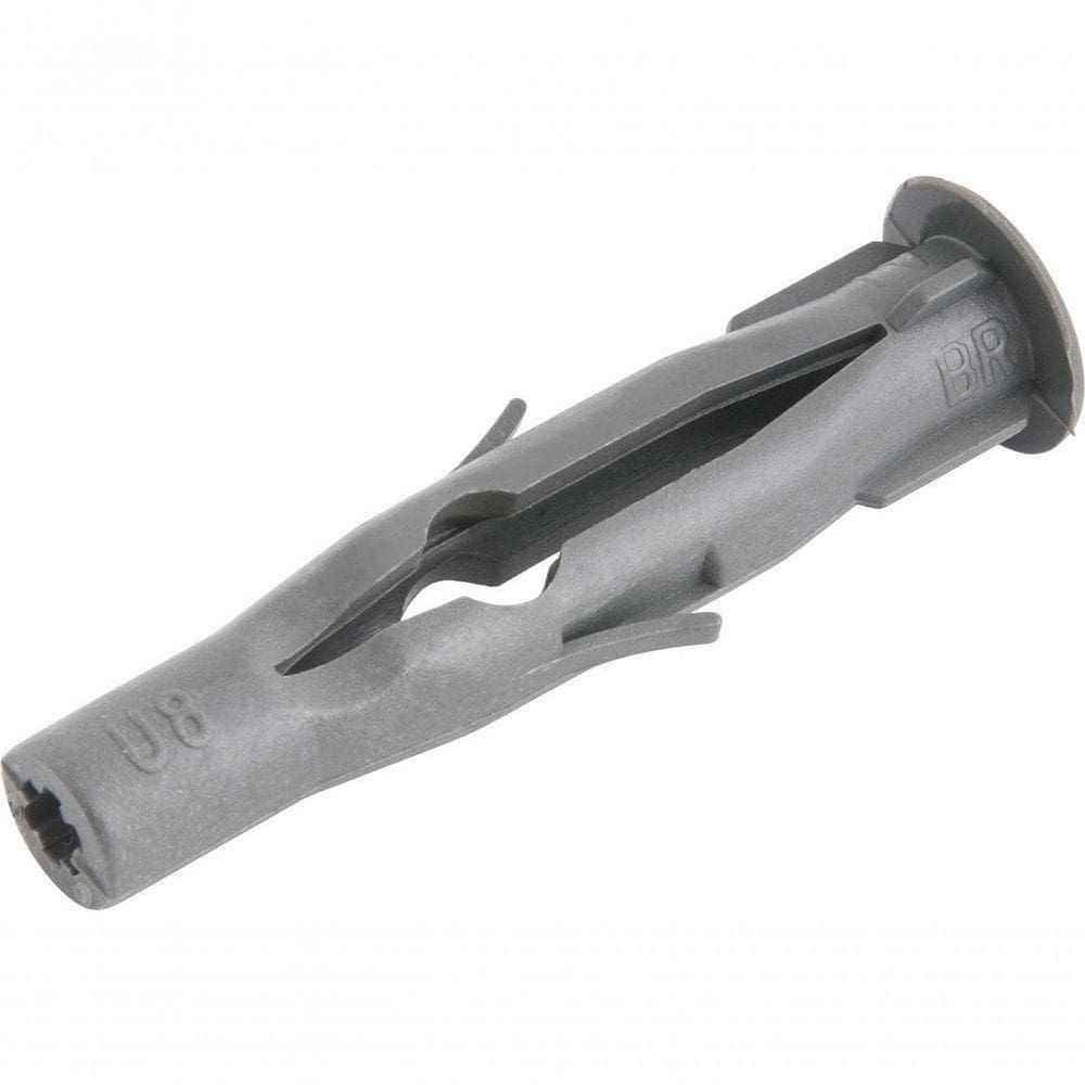 Bucha Plástica 10x58mm Para Tijolo Vazado Com 50 Peças Vonder