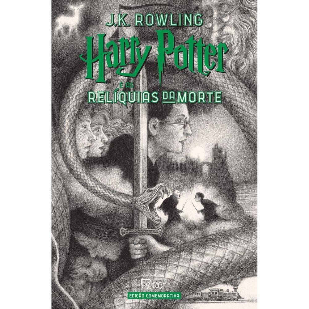 Harry Potter E As Relíquias Da Morte (Capa Dura) – Edição Comemorativa Dos 20 Anos Da Coleção Harry Potter – Vol: 7