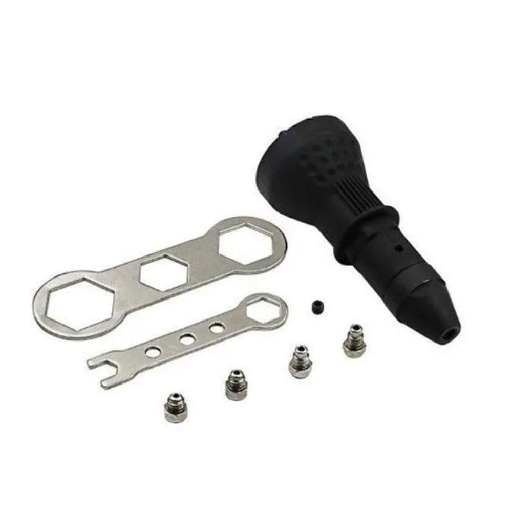 Rebitador Rebitadeira Adaptador Parafusadeira Preto J1245