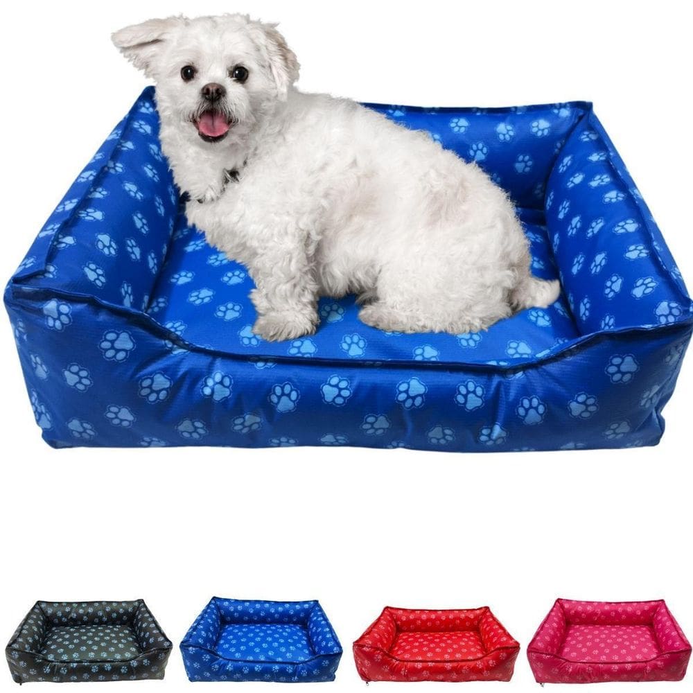 Caminha Pet Retangular Impermeável M Azul