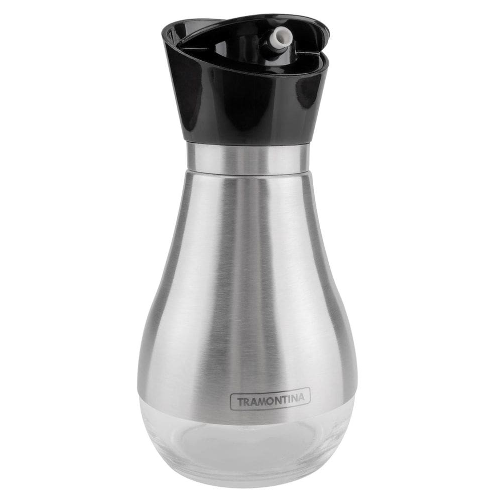 Galheteiro Realce Tramontina em Vidro Revestido de Aço Inox 390 ml