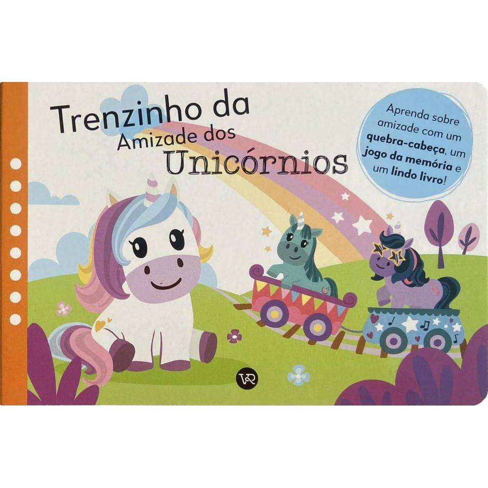 Trenzinho da amizade dos unicórnios